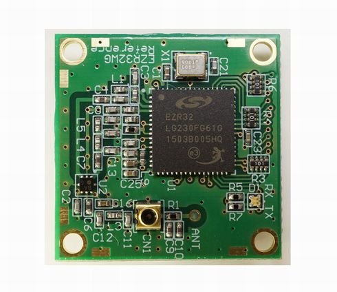 レファレンスデザインモジュール「EZR32-MX1」