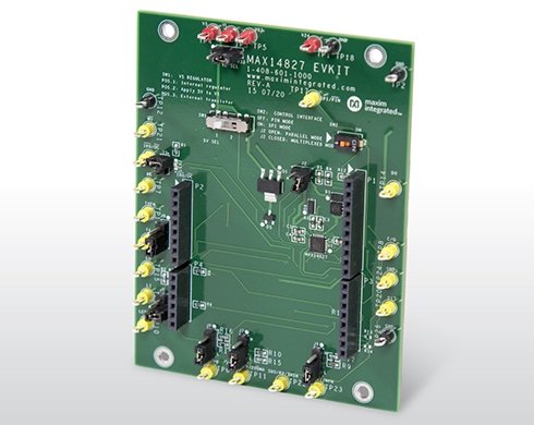 IO-Linkデュアルチャネルトランシーバー「MAX14827」