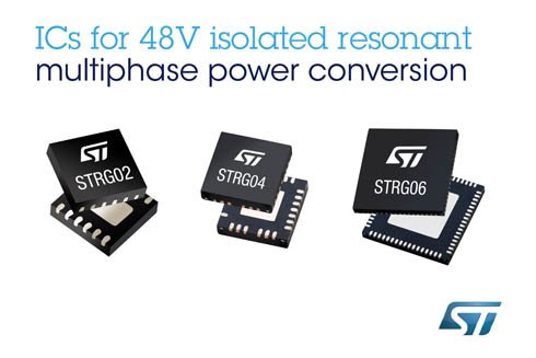 48V電源アーキテクチャ向けの電力変換用ICの新製品ファミリー「STRG02」「STRG04」「STRG06」
