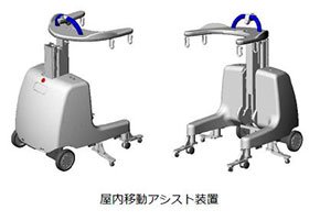 安川電機の開発した「屋内移動アシスト装置」
