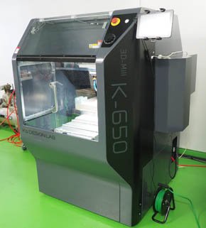 切削モデリングマシン「3D-Mill K-650」