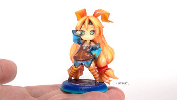 同サービスを用いた造形サンプル