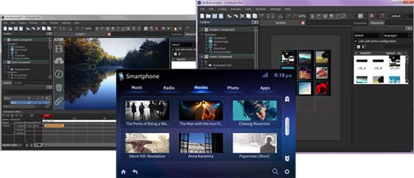 組み込み機器向けUI開発環境「exbeans UI Conductor」