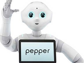 ソフトバンクロボティクスの人型ロボット「Pepper」（出典：ソフトバンクロボティクス）