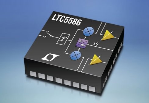超広帯域6GHzダイレクトコンバージョンI／Q復調器「LTC5586」
