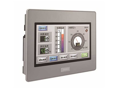4.3インチ小形プログラマブル表示器「HG1G形」
