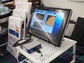 ポータブル騒音計のデモ