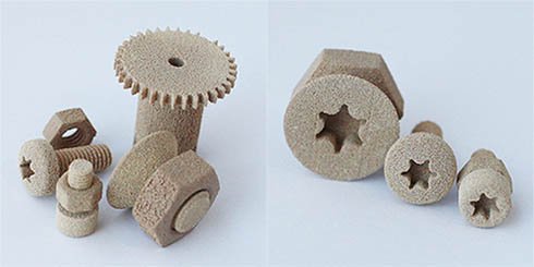 PPS素材を用いた造形サンプル