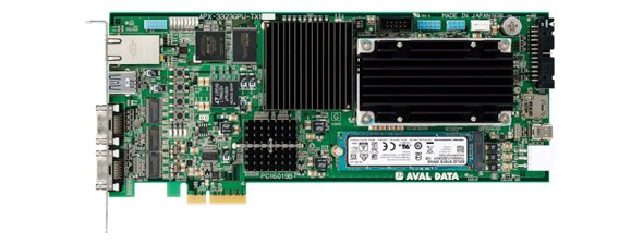 マシンビジョン向け画像入力ボード「APX-3323GPU」