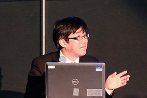 モデレーターのアイティメディア　MONOist 編集長の三島一孝