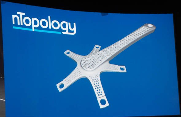nTopologyのプラグインにより、微細構造を使った形状構築の自動化が可能となる