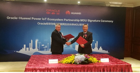 エコシステム・パートナーシップに合意したファーウェイとOracle