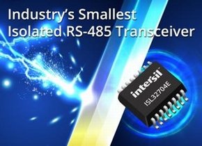 絶縁型RS-485差動バス・トランシーバー「ISL32704E」