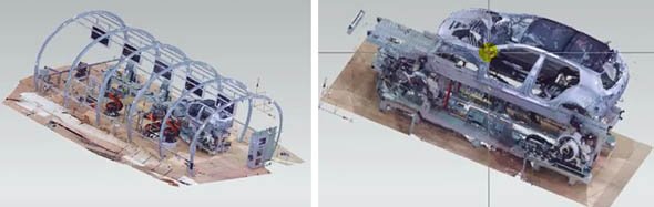 点群データの3D CAD環境での操作