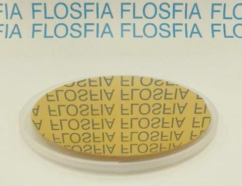 4インチウエハー上金成膜 出典：FLOSFIA