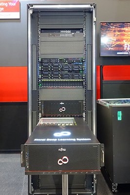 「FUJITSU AI ソリューション Zinraiディープラーニング システム」