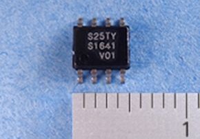 128KビットFRAM「MB85RS128TY」が採用するパッケージ