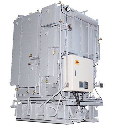 開発した新型吸収冷凍機（クリックで拡大）　出典：NEDO