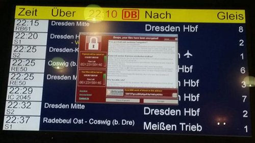 駅運行掲示板システムを襲ったWannaCry