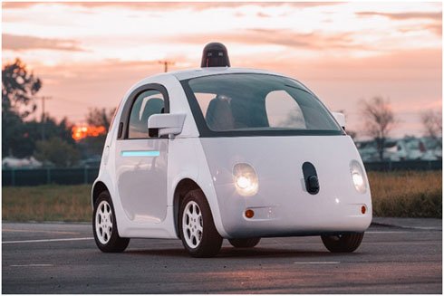 Google　自動運転車（出典：Google）