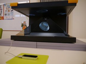 展示されている開発品