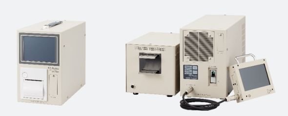 左）高機能溶接モニター「QC-450」、右）インバータ式溶接電源「NRW-IN400P」