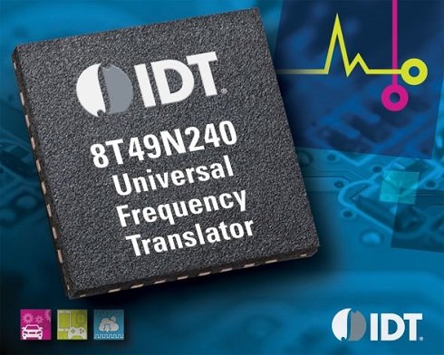 ユニバーサル周波数変換器「8T49N240」