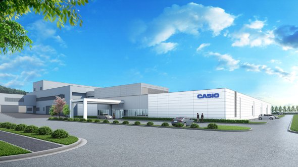 山形カシオ新工場の完成予想図　出典：カシオ計算機