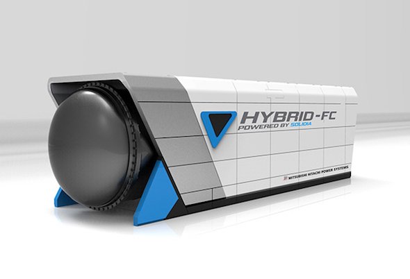 販売を開始した加圧型複合発電システム（クリックで拡大）　出典：MHPS