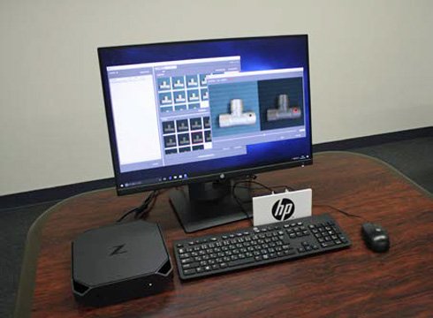HPの「Z2 Mini」と「gLupe」の画面イメージ