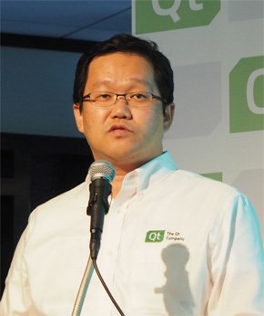 The Qt Company 日本オフィス 代表取締役のダン・クー氏