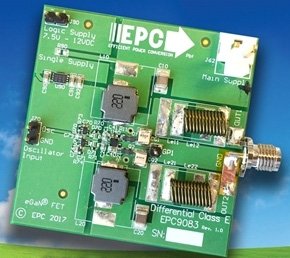 60WのE級アンプ開発基板「EPC9083」
