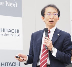 日立製作所 サービス＆プラットフォームビジネスユニット 制御プラットフォーム統括本部 情報制御第三本部 本部長の大橋章宏氏