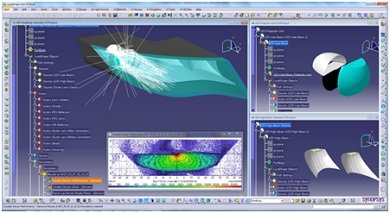 「LucidShape CAA V5 Based 2017.09」の画面 出典：サイバネットシステム