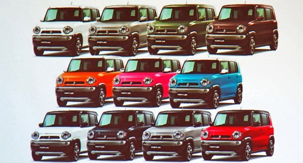 多様化するニーズに応えるスズキの軽自動車「ハスラー」
