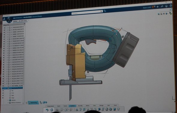 「SOLIDWORKS Product Designer」の画面イメージ（1）
