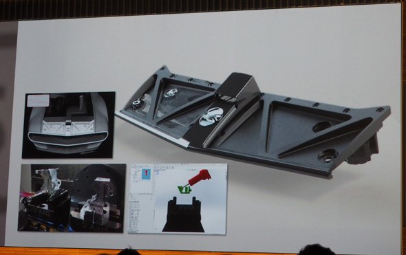 「SOLIDWORKS CAM」を活用してパーツの製造も行っている