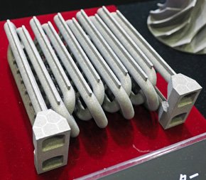 「ADC12」を用いて造形したラジエーター