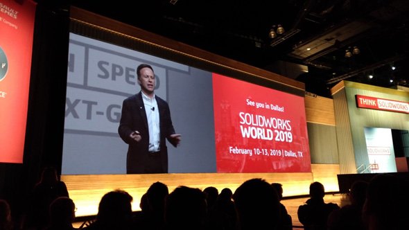 次回「SOLIDWORKS WORLD 2019」の開催地は米国テキサス州ダラス（出典：ダッソー・システムズ）