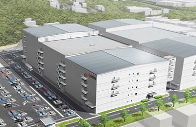 新工場棟（20工場）完成予想図 出典：京セラ