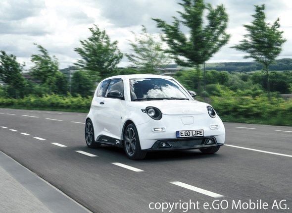 e.Go Mobileが開発した4人乗りの電気自動車