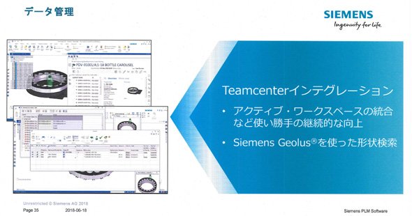 「Geolus」により3Dの形状検索が可能に