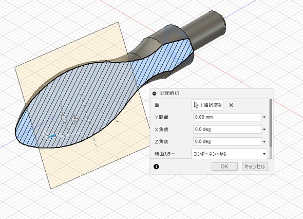 アングル自在な断面解析