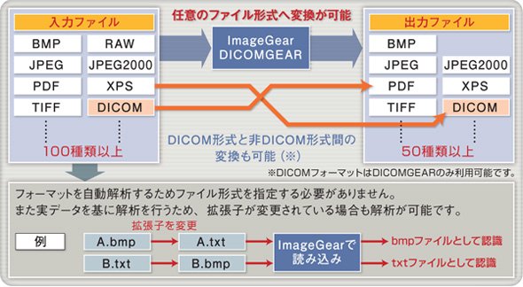 多彩なフォーマットに対応する「ImageGear for .NET V24」「DICOMGEAR for .NET V24」