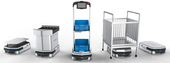 SLAM式AI搬送ロボットの活用イメージ