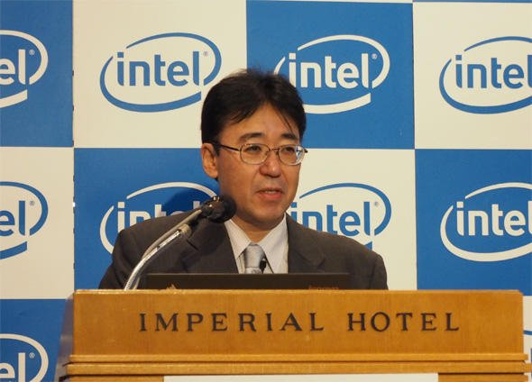 インテル 執行役員常務 技術本部 本部長の土岐英秋氏