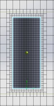 流体解析のメッシュ（6面体）