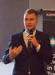 Industrial Cybersecurity Business Development担当長を務めるGeorgy Shebuldaev氏