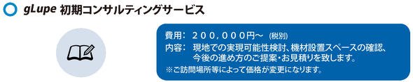 gLupe 初期コンサルティングサービス
