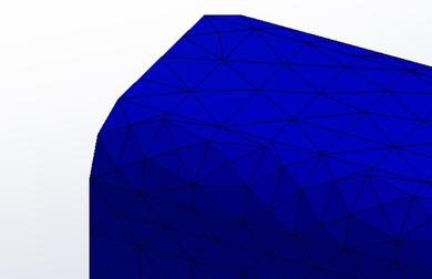 SOLIDWORKSの4面体メッシュ
